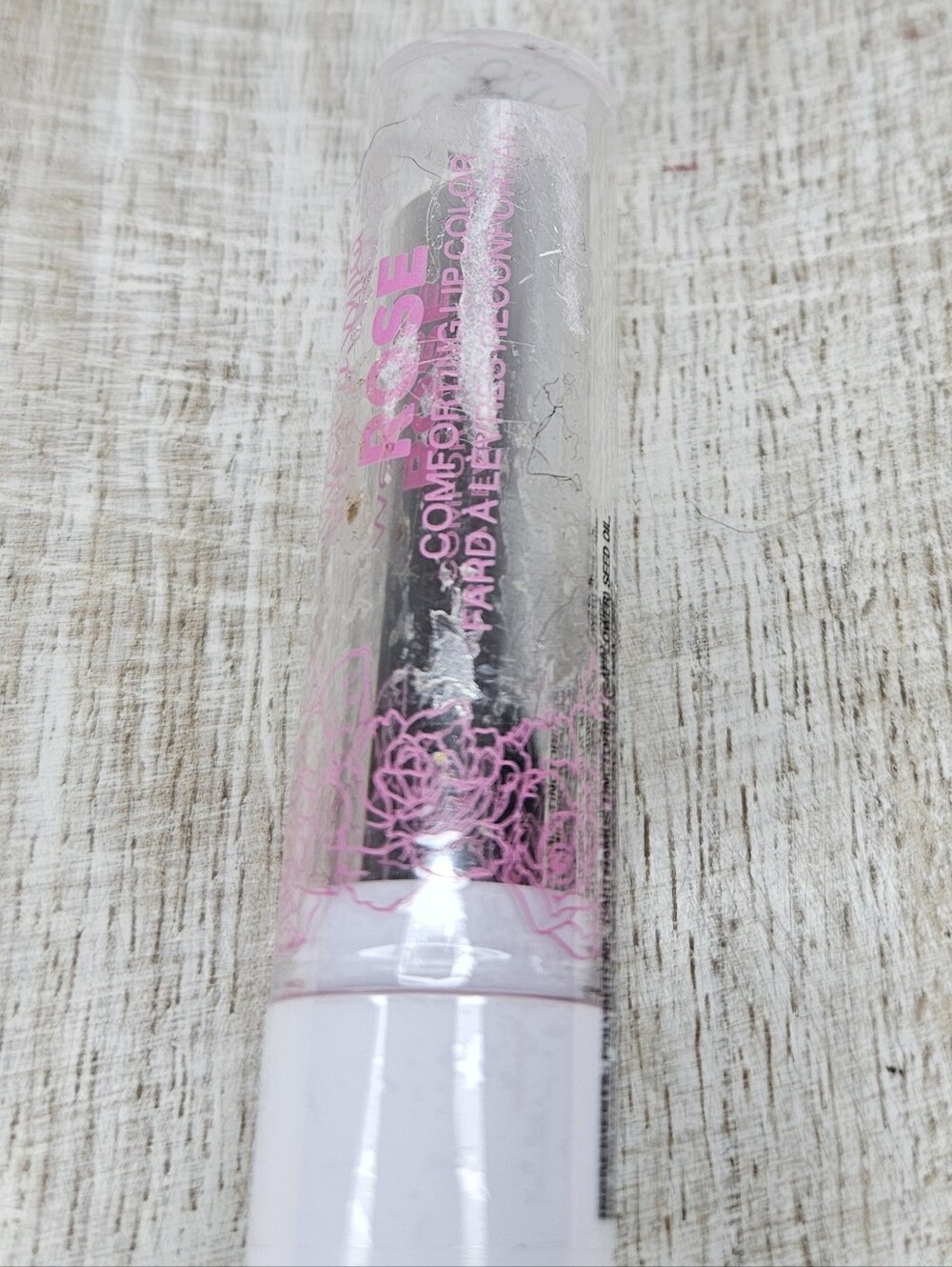 NWT Wet n Wild Rose Comforting Lip Color Taffy Daddy Gloss Lipstick Balm